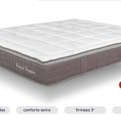 Ergoflex&#x20;Colch&#x00E3;o&#x20;Molas&#x20;Ensacadas&#x20;Viscoel&#x00E1;stico&#x20;Royal&#x20;Topper