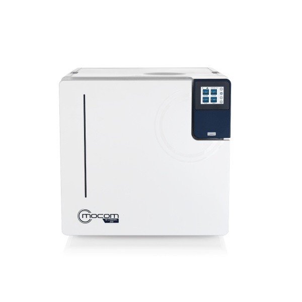 Autoclave B Classic 17 litros Máquina de esterilização branca com display digital