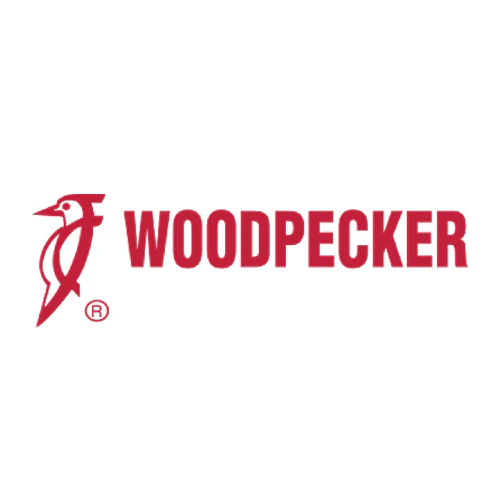 Assistência Técnica Logótipo WOODPECKER com desenho de pica-pau vermelho