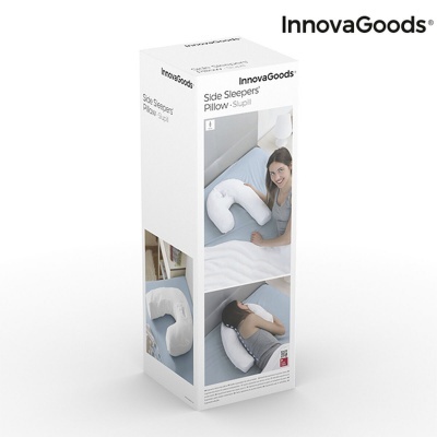 Embalagem do travesseiro InnovaGoods Side Sleepers Pillow - Sujoi branco
