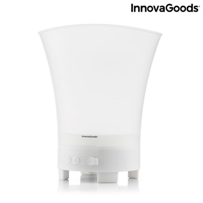 Difusor branco InnovaGoods com botões e design cónico