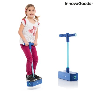 Brinquedo de pogo jumper azul para crianças com a marca InnovaGoods
