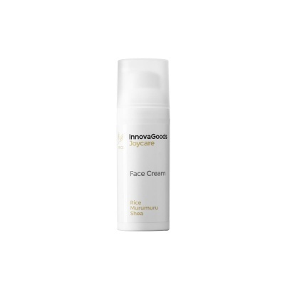 Frasco branco de creme facial InnovaGoods Joycare com tampa translúcida