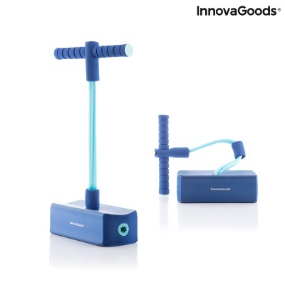 Tensímetro manual azul da InnovaGoods em fundo branco
