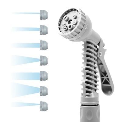 Mangueira de jardim com bico spray e múltiplos modos