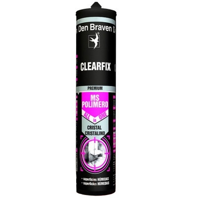 Bisnaga preta de produto em polímero com texto branco e rosa