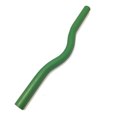 Tubagem verde ondulada