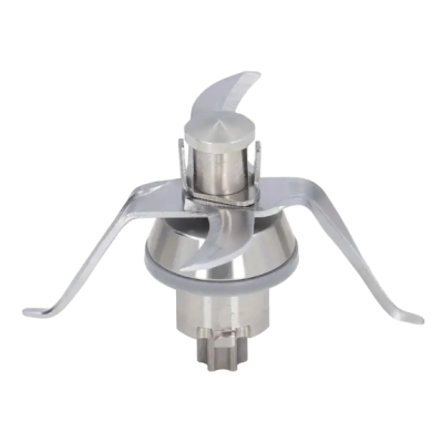 Lâmina de liquidificador em aço inoxidável com três lâminas curvas