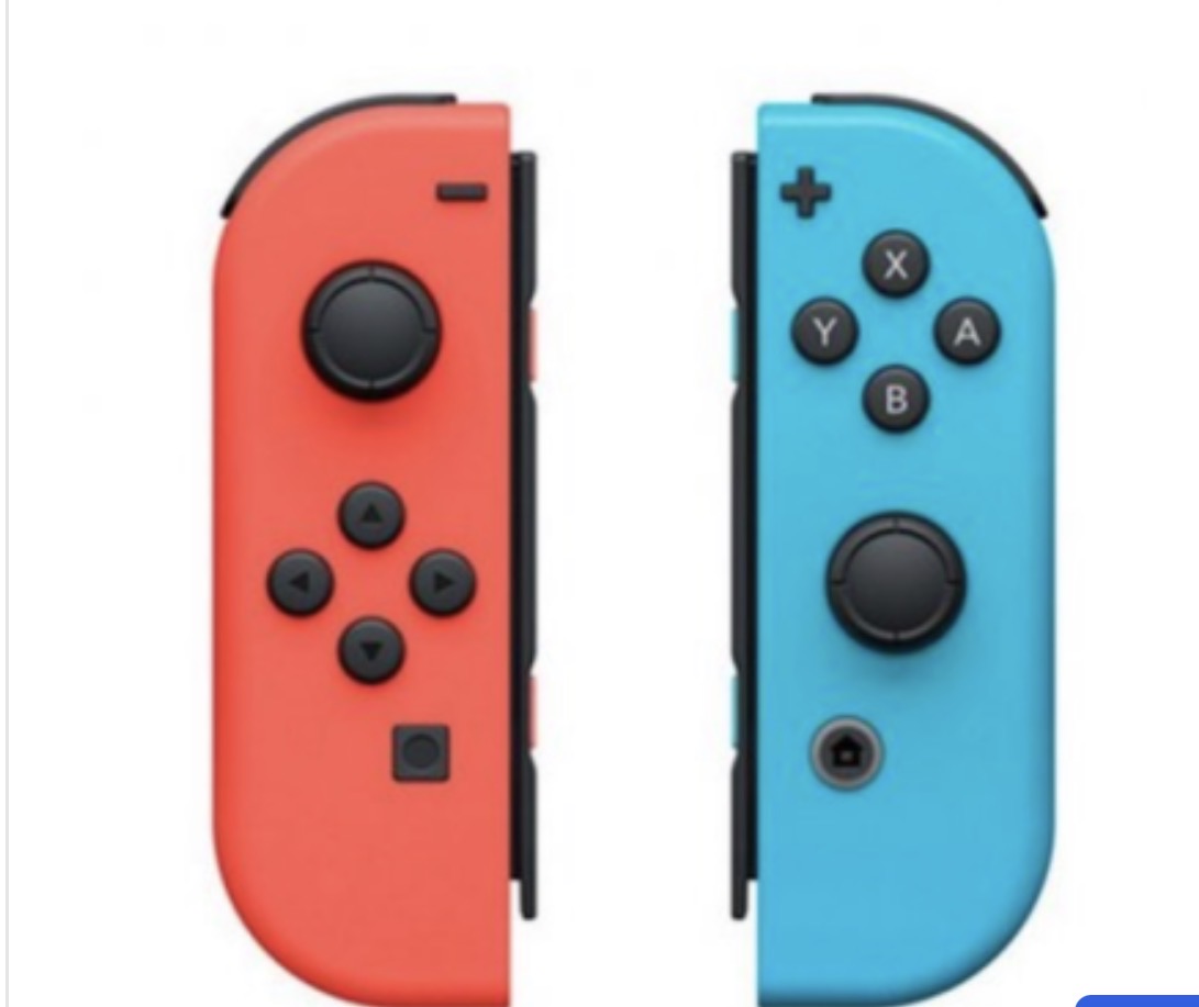 Pack 2 Comandos Joy-Con NINTENDO 2 Comandos Joy-Con vermelho coral e azul para Nintendo Switch