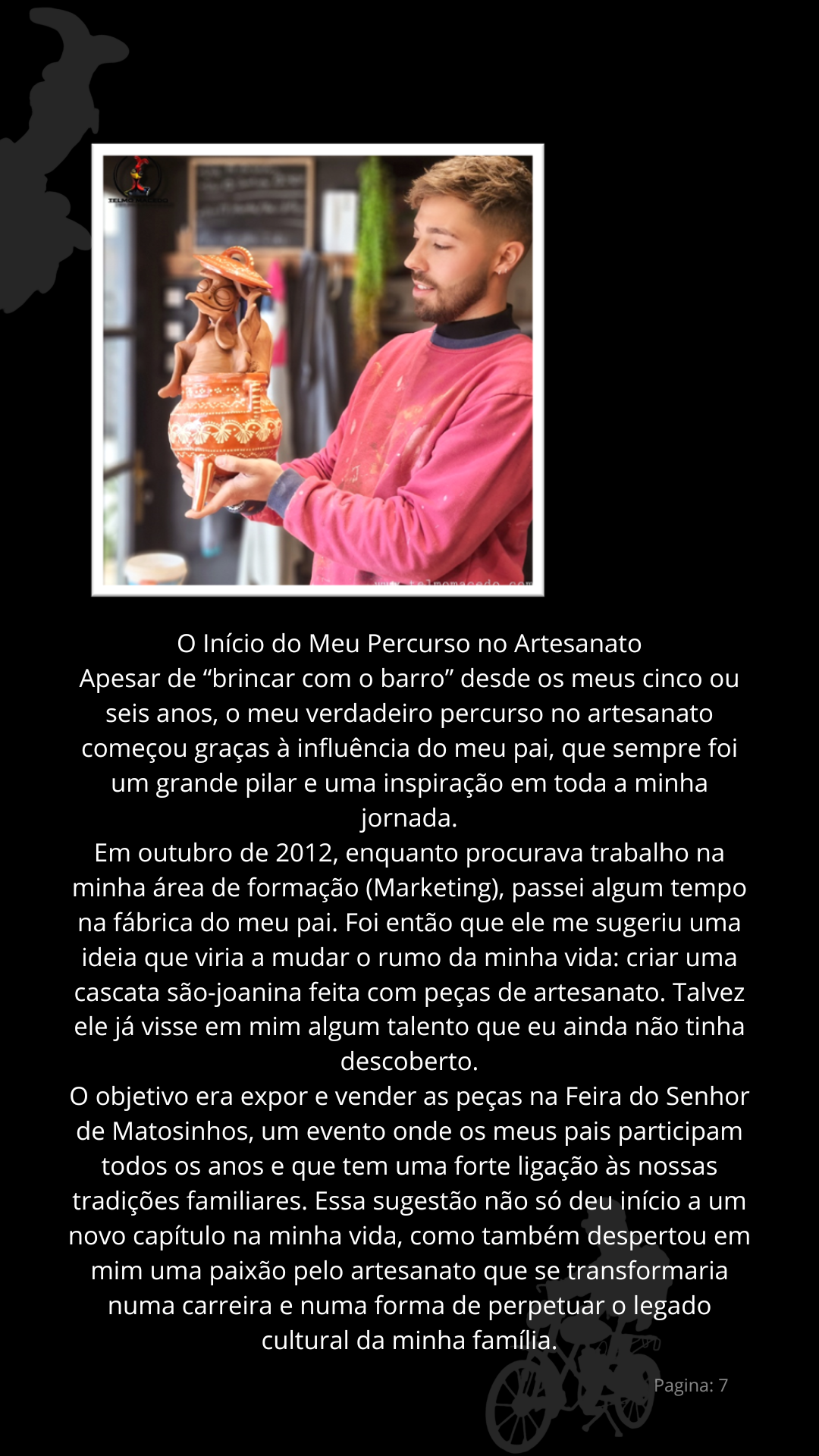 A História por detrás da Obra de Arte- Telmo Macedo