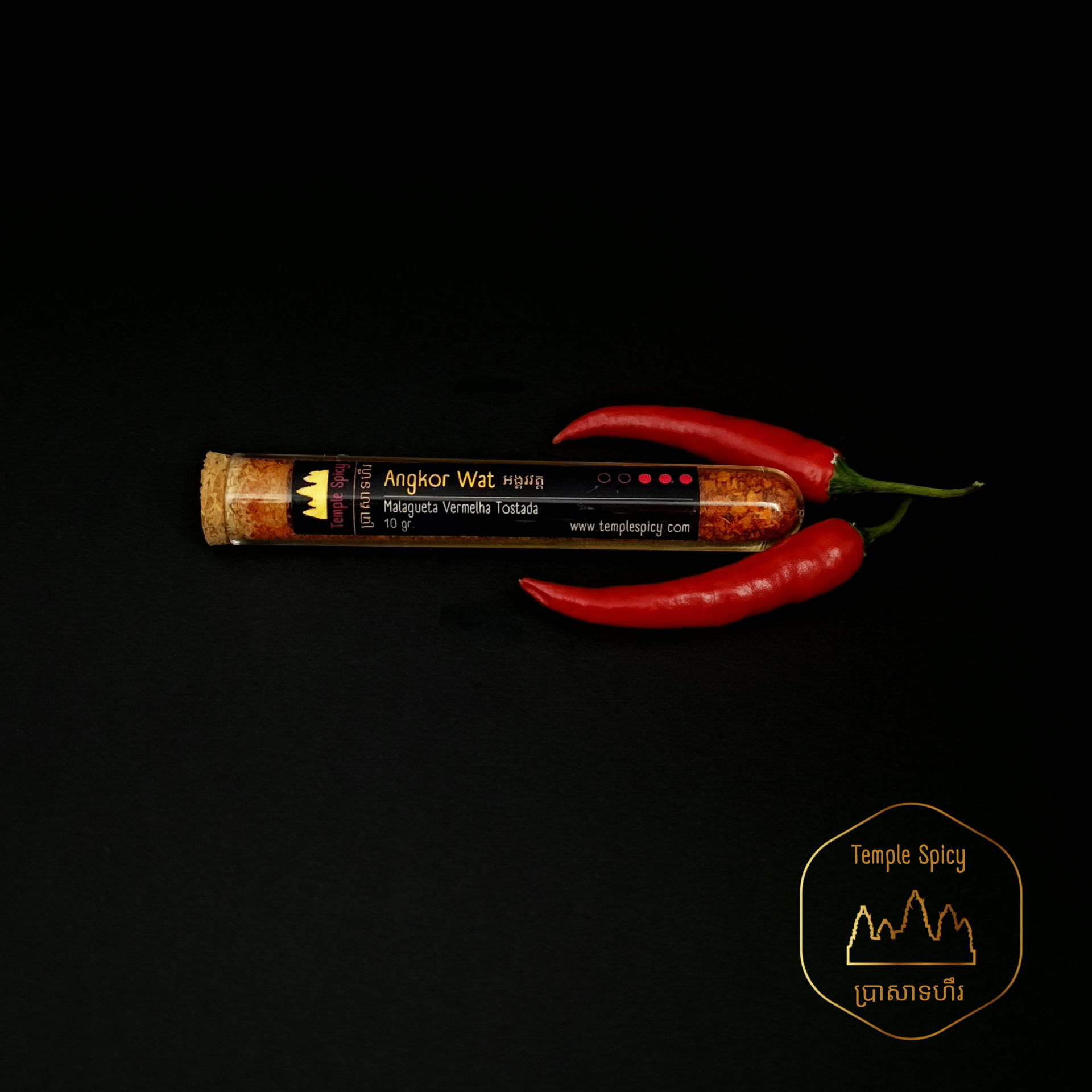 Malagueta Vermelha Tostada