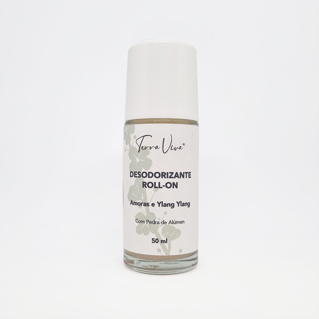 Desodorizante Roll-On Desodorizante roll-on Terra Viva Amoras e Ylang Ylang 50 ml