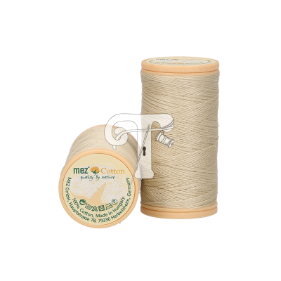 Rolos de linha de algodão cremosa da marca mez Cotton