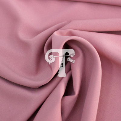 Tecido rosa macio com dobras suaves