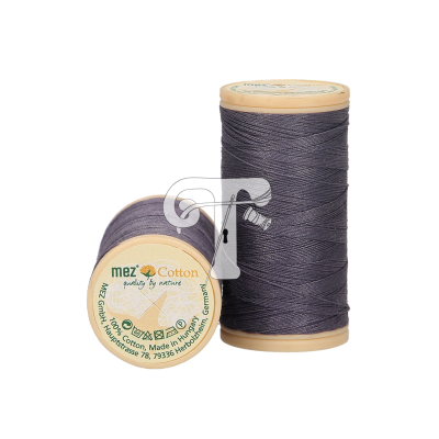 carretéis de linha de costura cinza escuro mez Cotton 100% algodão