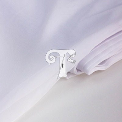 Tecido branco dobrado, textura lisa