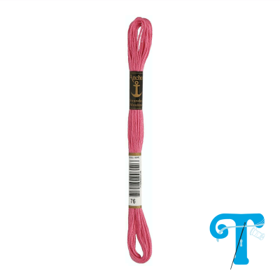 Novelo de fio rosa Ancho para bordado