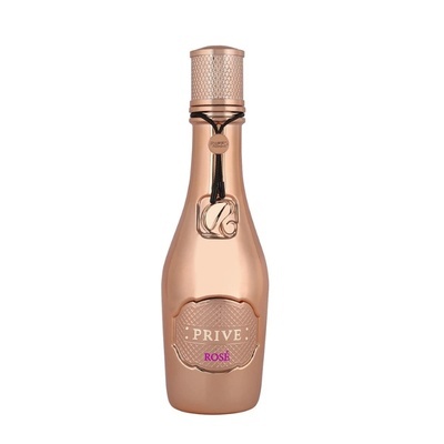 Garrafa metálica rosé com rótulo PRIVE ROSÉ