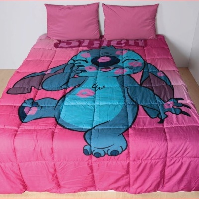 Edredon&#x20;N&#x00F3;rdico&#x20;160x250&#x20;&#x20;Lilo&#x20;and&#x20;Stitch&#x20;Rosa