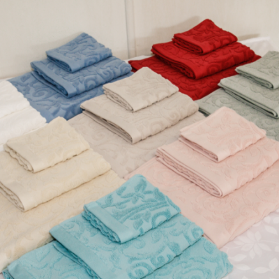 Toalhas&#x20;Jacquard&#x20;500&#x20;Gr