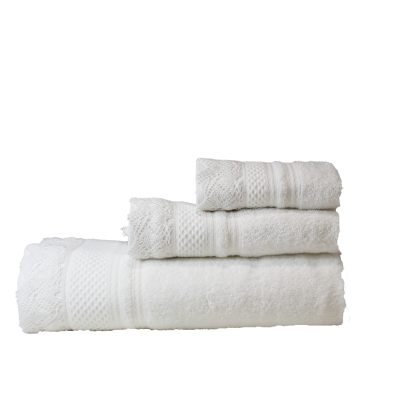 Jogo&#x20;Banho&#x20;3&#x20;Pe&#x00E7;as&#x20;com&#x20;Aplica&#x00E7;&#x00E3;o&#x20;de&#x20;Renda&#x20;400Gr