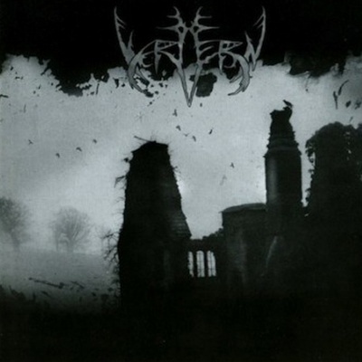 Capa de álbum com edifício em ruínas e logótipo Emperor