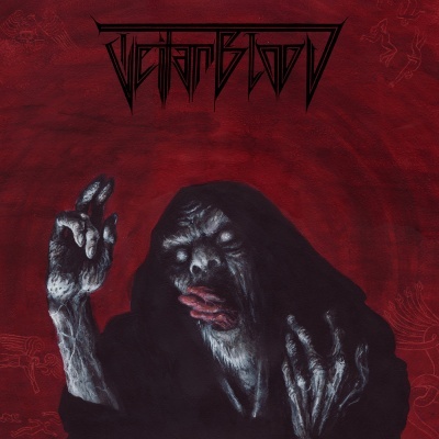 Capa de álbum com criatura grotesca e texto VGTBLOOD