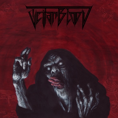 Capa de álbum com criatura grotesca e texto VGTBLOOD