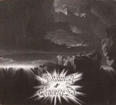 Capa de álbum preto e branco com cascata e texto 'Twin Gems'