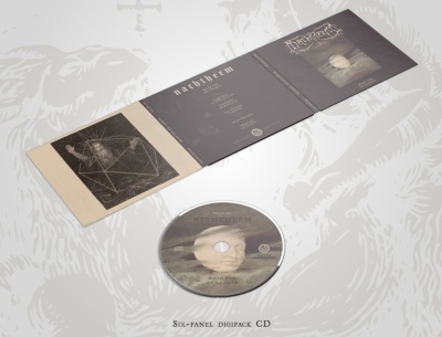 CD do álbum Nachtthëm em embalagem digipack com seis painéis