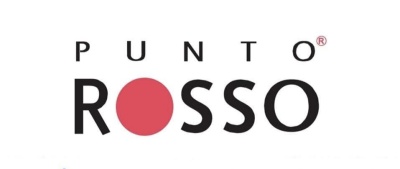 Logótipo PUNTO ROSSO com círculo vermelho
