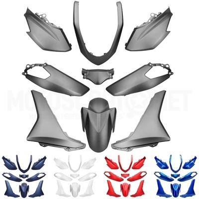 Conjunto de carenagem de mota em vários acabamentos e cores