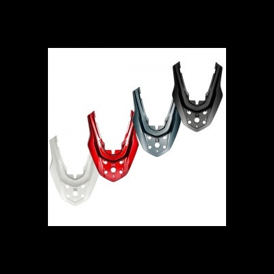 Quatro viseiras para capacete em várias cores