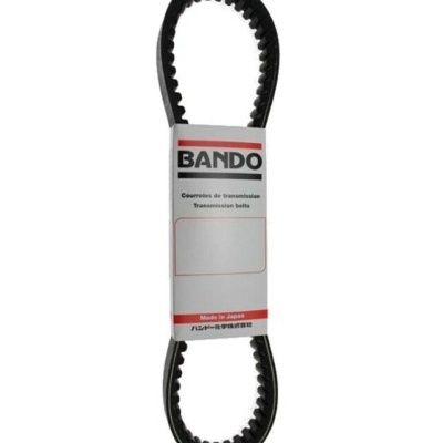 Correia de transmissão preta BANDO com embalagem branca e vermelha