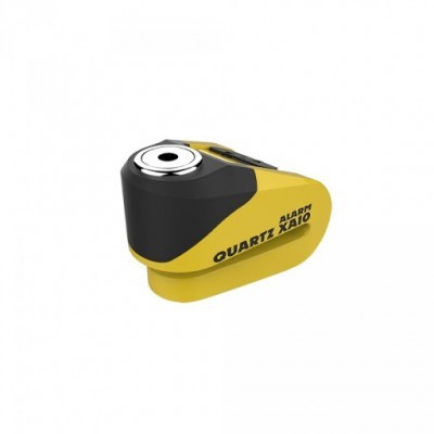 Bloqueio para moto amarelo e preto QUARTZ ALARM XA10