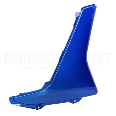 Peça angular azul brilhante para scooter ou mota