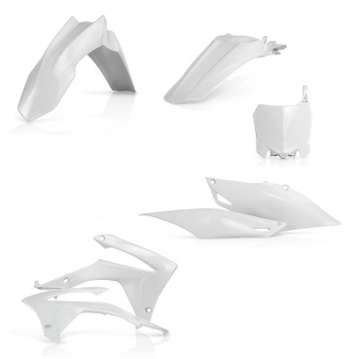 Peças plásticas brancas para carroçaria de motocicleta