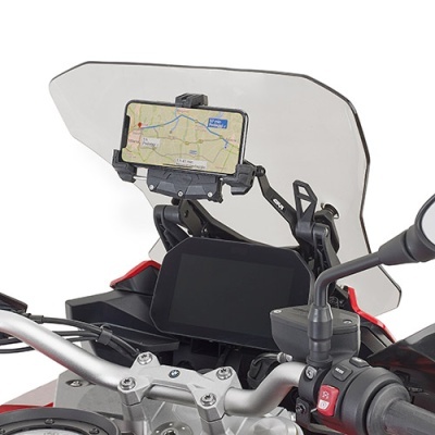 Suporte para telemóvel com GPS em motocicleta