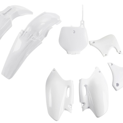 Conjunto de peças de plástico brancas para bicicleta ou motociclo