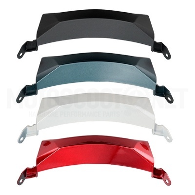 Quatro peças curvas para fixação em diferentes cores