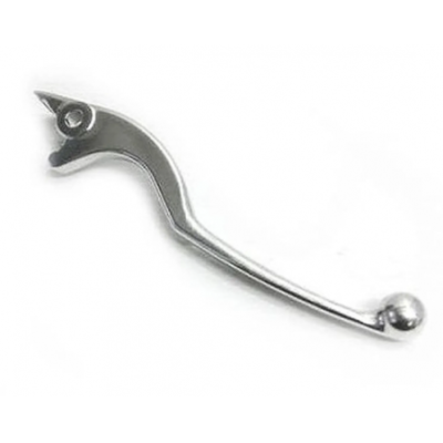 Alavanca metálica prateada com bola na extremidade