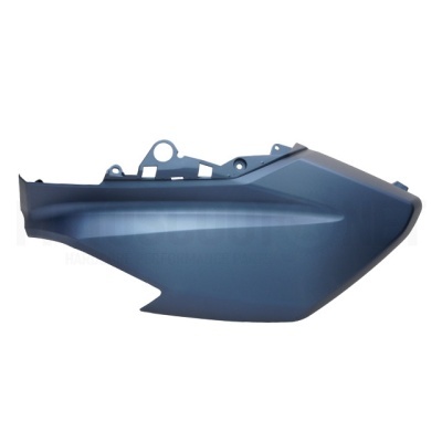 Painel lateral cinza metálico para mota