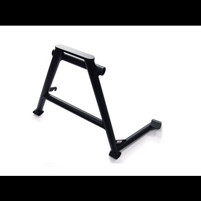 Suporte metálico preto para instrumento musical