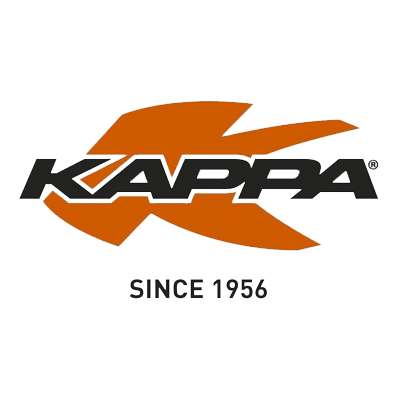 Logótipo KAPPA com forma laranja e texto desde 1956