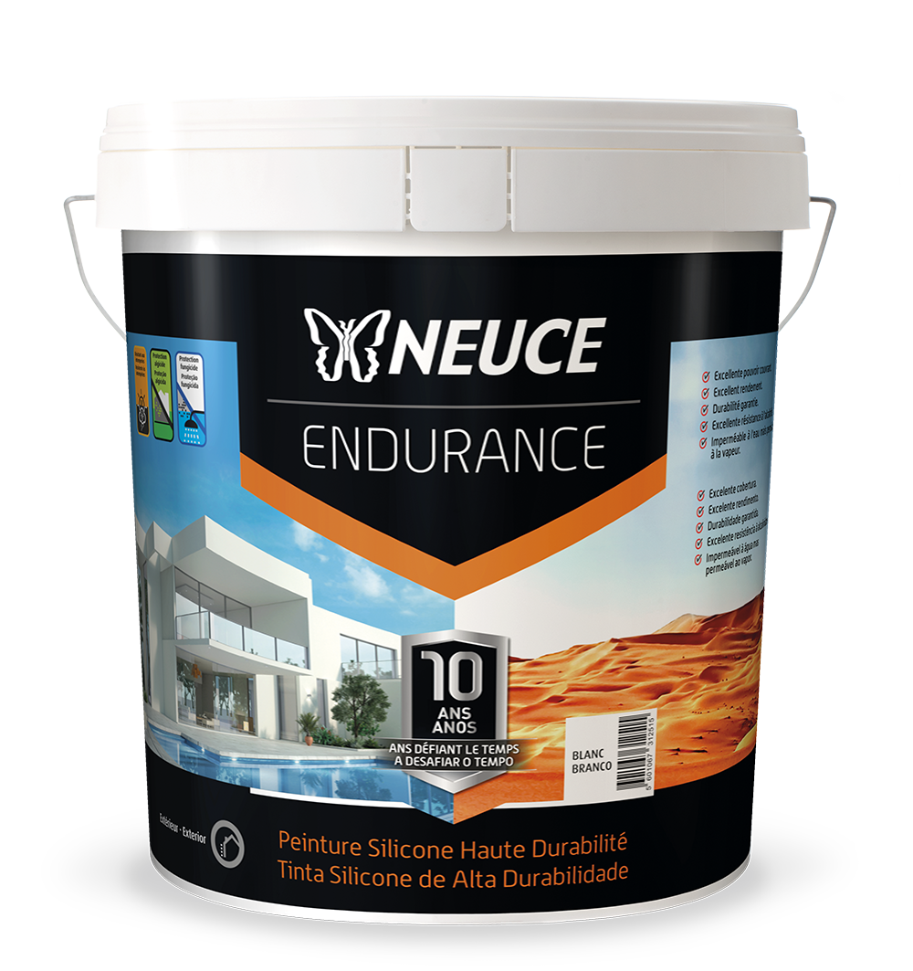 Balde de tinta silicone branca NEUCE ENDURANCE
