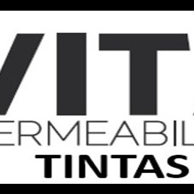 Logótipo da marca VITAL impermeabilizantes tintas em verde e preto