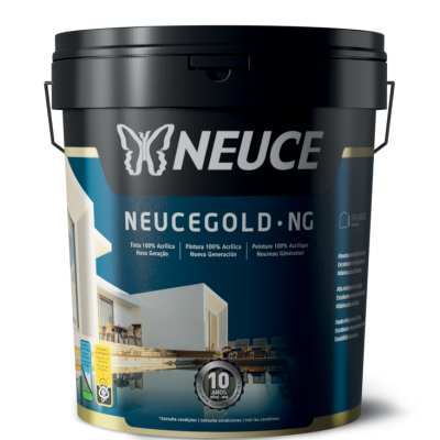 balde de tinta acrílica NEUCEGOLD NG com garantia de 10 anos