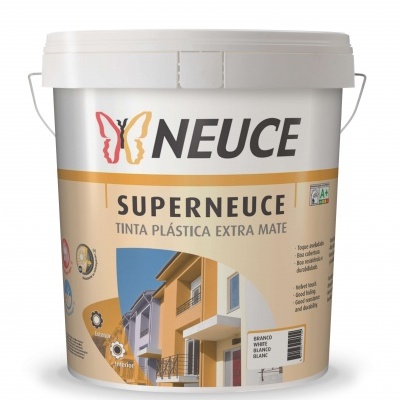 Balde de tinta plástica extra mate NEUCE SUPERNEUCE branco
