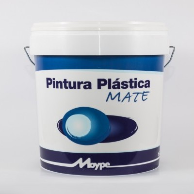 Balde de tinta plástica mate com alça