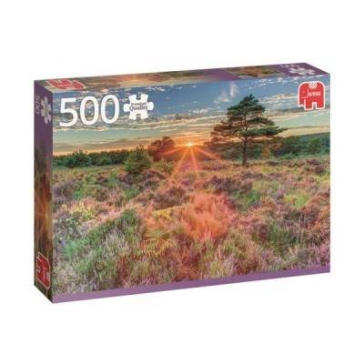 Caixa de puzzle Joma 500 peças com paisagem ao pôr do sol